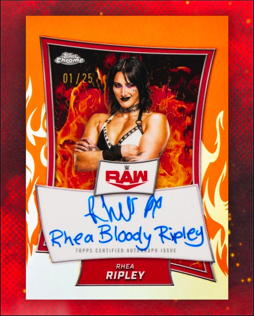 Rhea Ripley Autograph Card